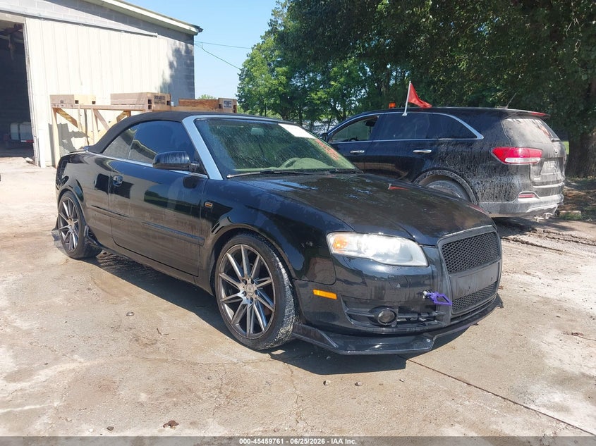2008 Audi A4 VIN WAUDF48H68K008571 IAAI salvage auction — NORMAL WEAR, Clear (Tennessee), sold $650 on 2026-07-15 (photo 1)
