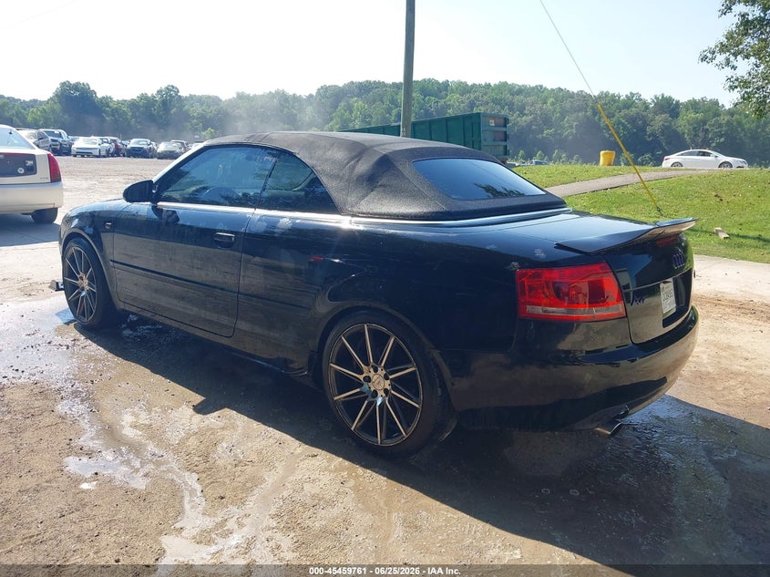 2008 Audi A4 VIN WAUDF48H68K008571 IAAI salvage auction — NORMAL WEAR, Clear (Tennessee), sold $650 on 2026-07-15 (photo 3)