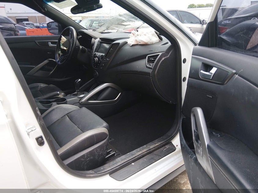 2016 Hyundai Veloster VIN KMHTC6AE8GU248979 IAAI salvage auction — FRONT END, Salvage (Oklahoma), sold $750 on 2026-08-01 (photo 5)