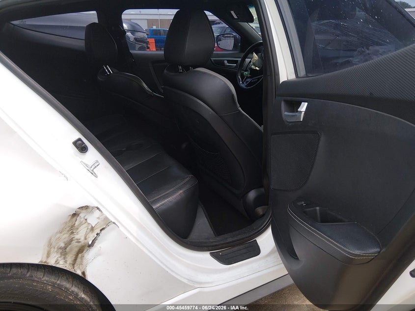 2016 Hyundai Veloster VIN KMHTC6AE8GU248979 IAAI salvage auction — FRONT END, Salvage (Oklahoma), sold $750 on 2026-08-01 (photo 8)