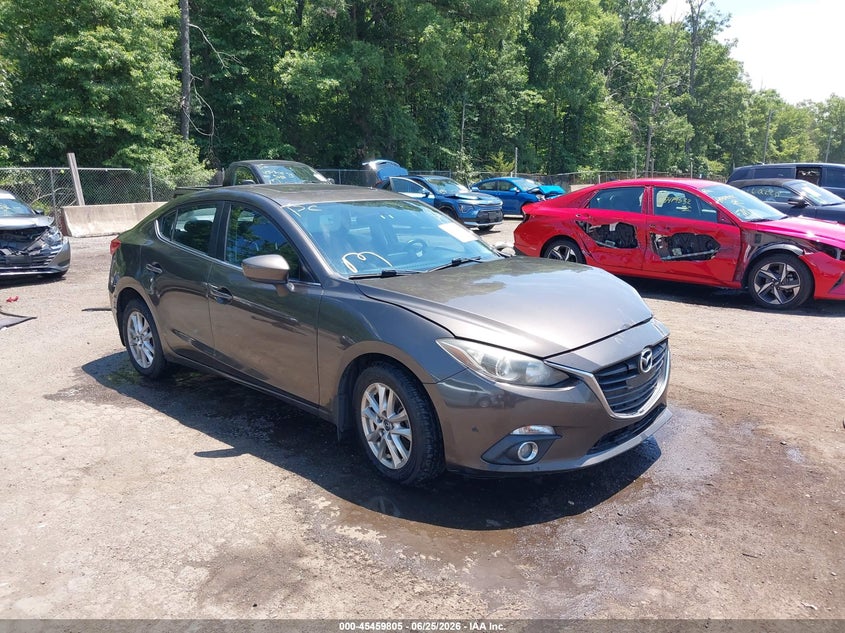 2014 Mazda 3 VIN JM1BM1V7XE1201589 IAAI salvage auction — FRONT END, Salvage - Greater Than 75% (Maryland), sold $800 on 2026-07-09 (photo 1)
