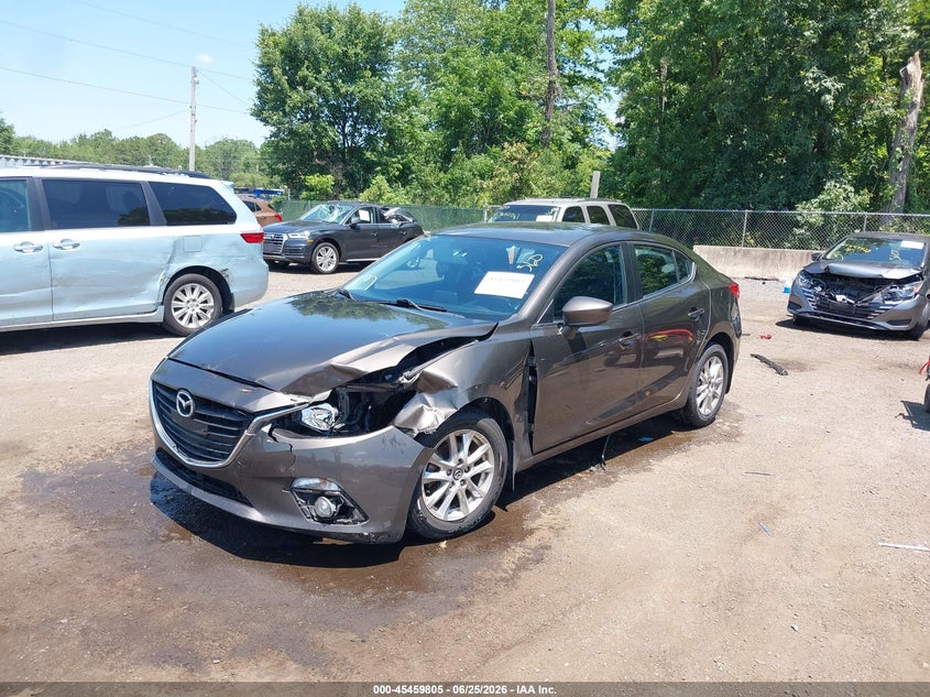 2014 Mazda 3 VIN JM1BM1V7XE1201589 IAAI salvage auction — FRONT END, Salvage - Greater Than 75% (Maryland), sold $800 on 2026-07-09 (photo 2)
