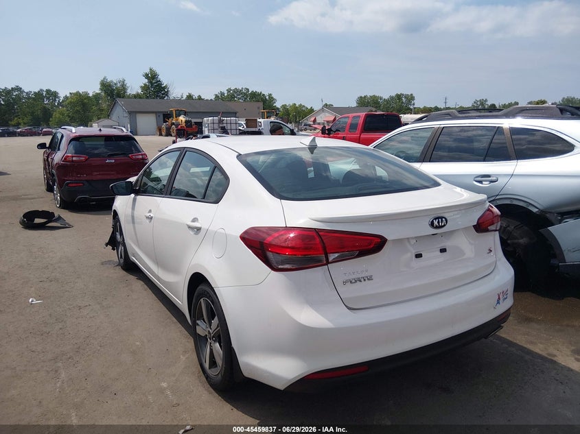 2018 Kia Forte VIN 3KPFL4A71JE219370 IAAI salvage auction — FRONT END, Salvage (Ohio), sold $1,450 on 2026-07-23 (photo 3)