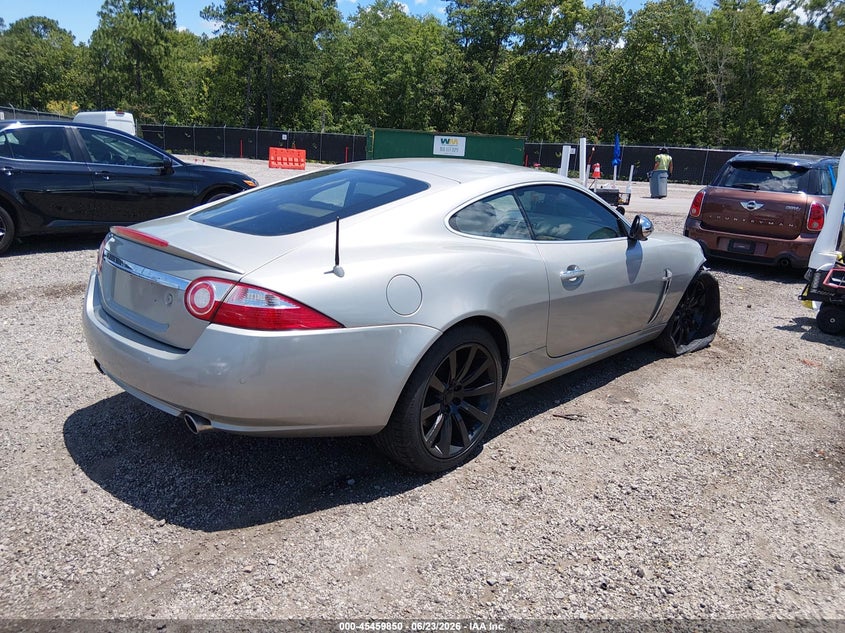 2007 Jaguar Xk series VIN SAJDA43B375B05362 IAAI salvage auction — RIGHT FRONT, Salvage (South Carolina), sold $275 on 2026-07-29 (photo 4)