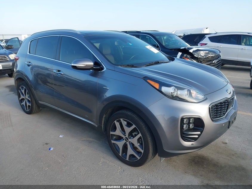 2017 Kia Sportage VIN KNDPRCA61H7097477 IAAI salvage auction — NORMAL WEAR, Clear (Texas), sold $2,925 on 2026-07-30 (photo 1)