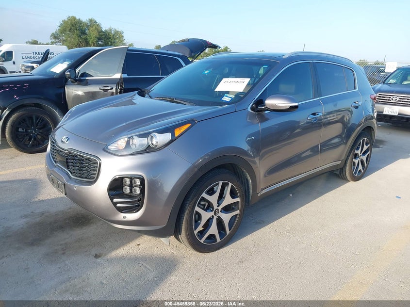2017 Kia Sportage VIN KNDPRCA61H7097477 IAAI salvage auction — NORMAL WEAR, Clear (Texas), sold $2,925 on 2026-07-30 (photo 2)