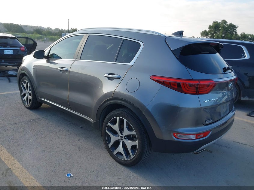 2017 Kia Sportage VIN KNDPRCA61H7097477 IAAI salvage auction — NORMAL WEAR, Clear (Texas), sold $2,925 on 2026-07-30 (photo 3)