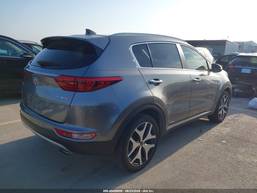 2017 Kia Sportage VIN KNDPRCA61H7097477 IAAI salvage auction — NORMAL WEAR, Clear (Texas), sold $2,925 on 2026-07-30 (photo 4)