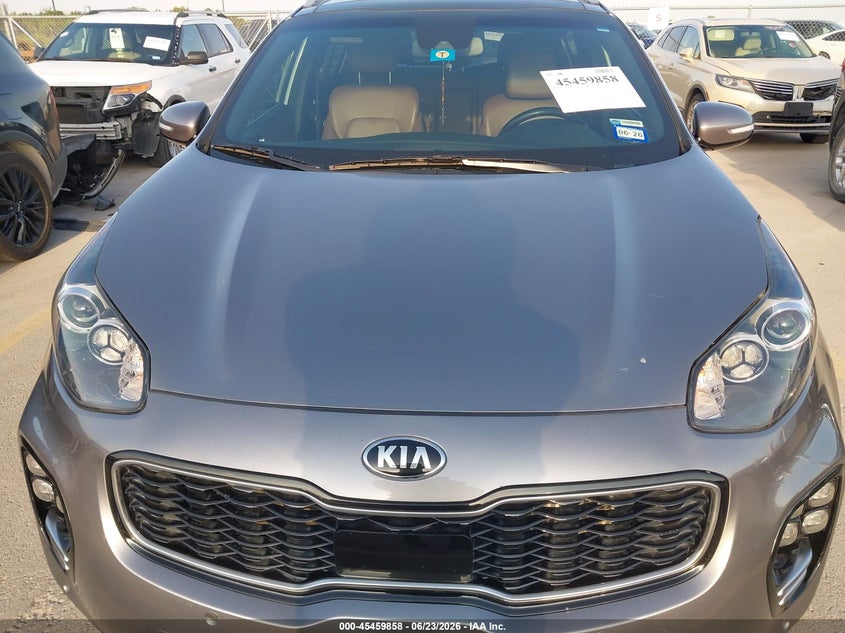 2017 Kia Sportage VIN KNDPRCA61H7097477 IAAI salvage auction — NORMAL WEAR, Clear (Texas), sold $2,925 on 2026-07-30 (photo 6)