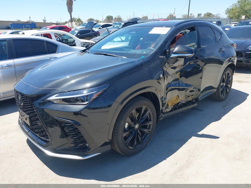 2026 Lexus Nx VIN JTJCKCEZ2T2081136 IAAI salvage auction — LEFT SIDE, Salvage Title, sold $32,000 on 2026-07-20 (photo 2)