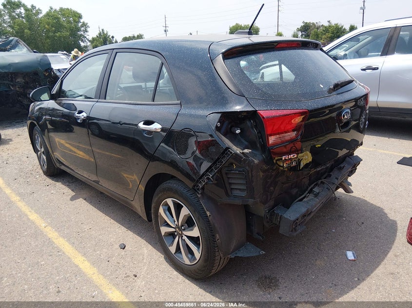 2021 Kia Rio VIN 3KPA25AD8ME391702 IAAI salvage auction — REAR END, Salvage Title, sold $2,200 on 2026-08-25 (photo 3)
