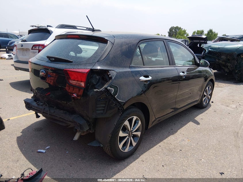 2021 Kia Rio VIN 3KPA25AD8ME391702 IAAI salvage auction — REAR END, Salvage Title, sold $2,200 on 2026-08-25 (photo 4)
