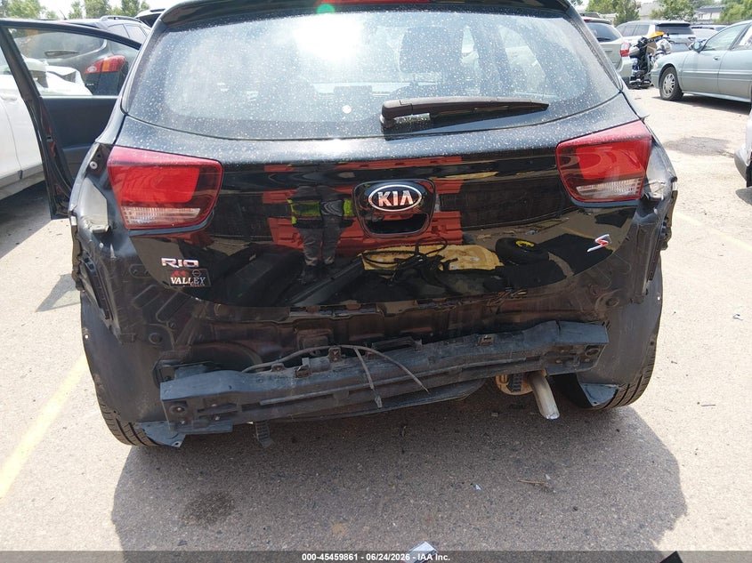 2021 Kia Rio VIN 3KPA25AD8ME391702 IAAI salvage auction — REAR END, Salvage Title, sold $2,200 on 2026-08-25 (photo 6)