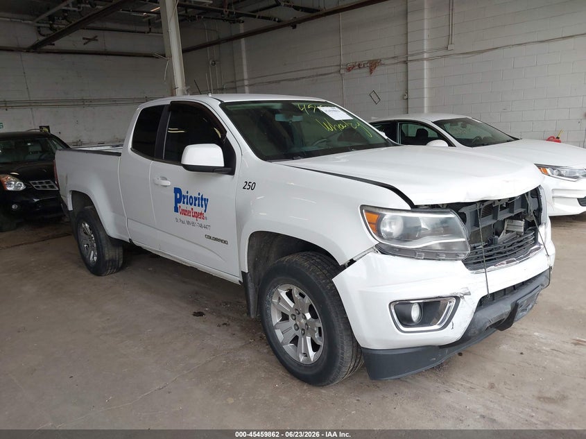 2018 Chevrolet Colorado VIN 1GCHTCENXJ1160981 IAAI salvage auction — NORMAL WEAR, Salvage Title, sold $1,550 on 2026-07-23 (photo 1)