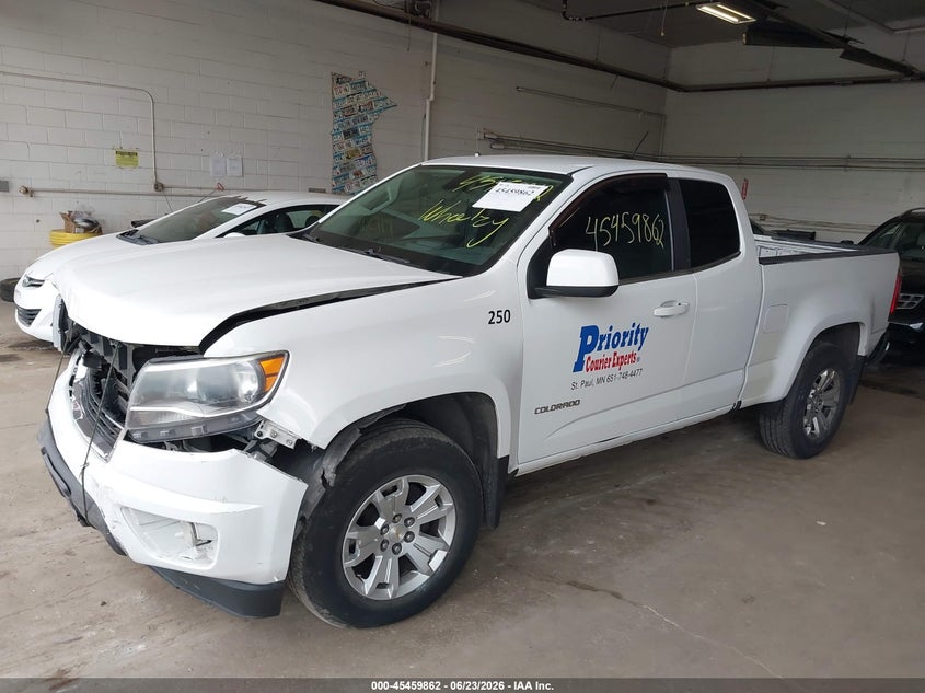 2018 Chevrolet Colorado VIN 1GCHTCENXJ1160981 IAAI salvage auction — NORMAL WEAR, Salvage Title, sold $1,550 on 2026-07-23 (photo 2)