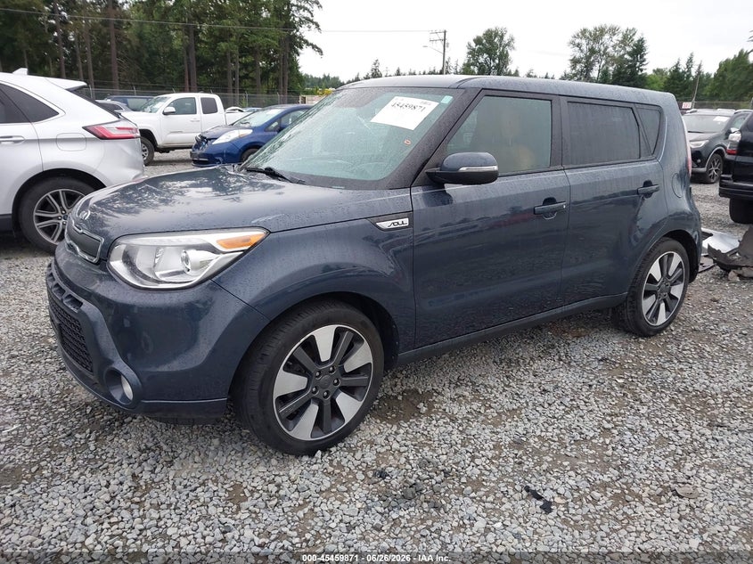 2016 Kia Soul VIN KNDJX3A5XG7312596 IAAI salvage auction — REAR END, Bill Of Sale (Washington), sold $925 on 2026-07-15 (photo 2)