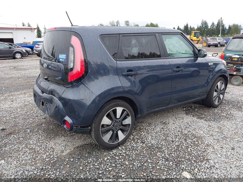 2016 Kia Soul VIN KNDJX3A5XG7312596 IAAI salvage auction — REAR END, Bill Of Sale (Washington), sold $925 on 2026-07-15 (photo 4)