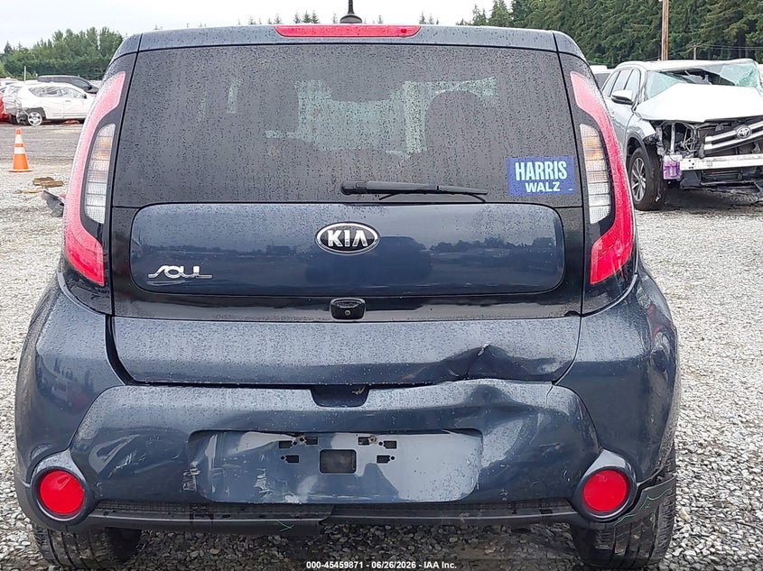 2016 Kia Soul VIN KNDJX3A5XG7312596 IAAI salvage auction — REAR END, Bill Of Sale (Washington), sold $925 on 2026-07-15 (photo 6)