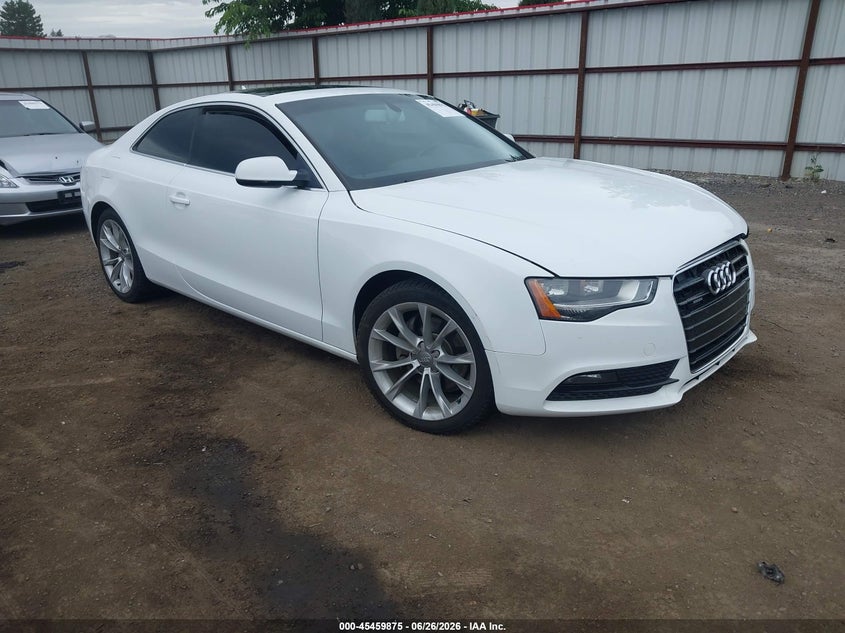 2014 Audi A5 VIN WAUCFAFR7EA053901 IAAI salvage auction — SUSPENSION, Bill Of Sale (Washington), sold $650 on 2026-07-21 (photo 1)