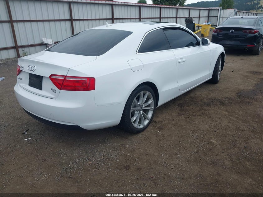 2014 Audi A5 VIN WAUCFAFR7EA053901 IAAI salvage auction — SUSPENSION, Bill Of Sale (Washington), sold $650 on 2026-07-21 (photo 4)