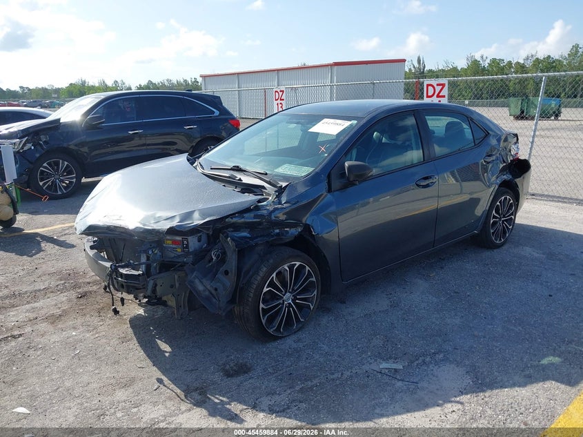 2016 Toyota Corolla VIN 5YFBURHE8GP388743 IAAI salvage auction — FRONT END, Rebuildable (Florida), sold $775 on 2026-07-29 (photo 2)
