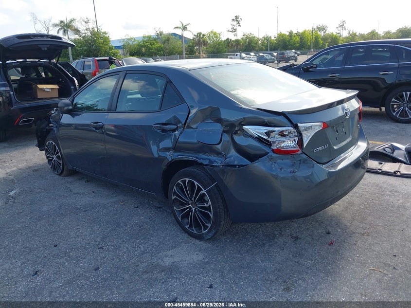 2016 Toyota Corolla VIN 5YFBURHE8GP388743 IAAI salvage auction — FRONT END, Rebuildable (Florida), sold $775 on 2026-07-29 (photo 3)