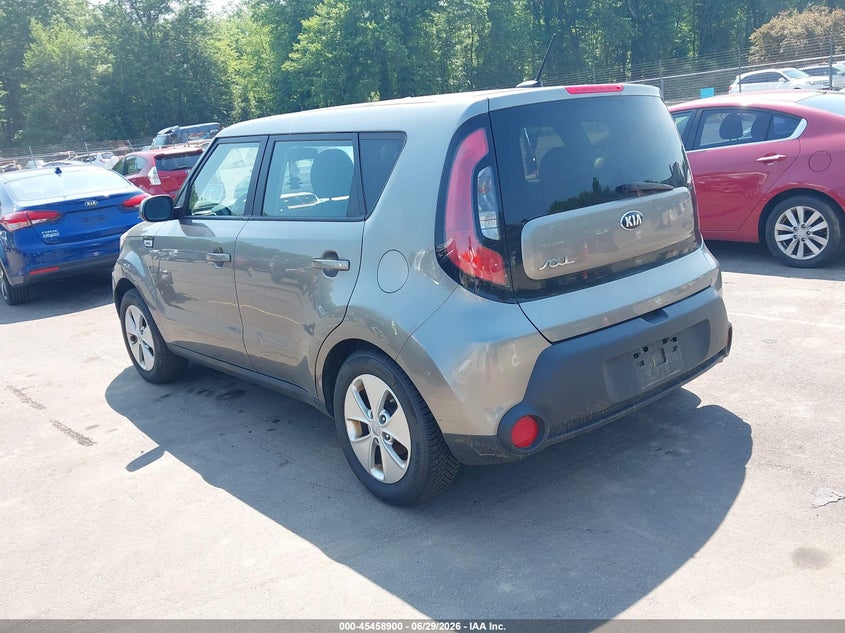 2016 Kia Soul VIN KNDJN2A28G7253134 IAAI salvage auction — RIGHT FRONT, Salvage (Connecticut), sold $350 on 2026-07-23 (photo 3)