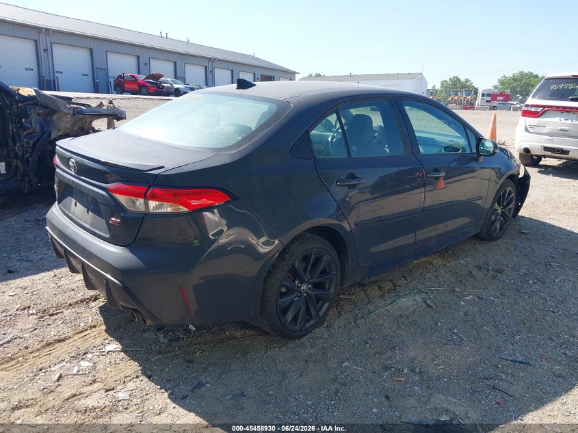 2023 Toyota Corolla VIN 5YFS4MCE6PP158855 IAAI salvage auction — LEFT FRONT, Salvage (Indiana), sold $25 on 2026-07-29 (photo 4)