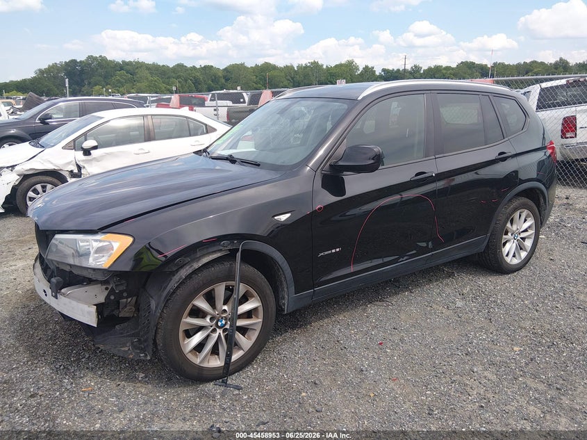 2013 BMW X3 VIN 5UXWX9C58D0A27083 IAAI salvage auction — FRONT END, Salvage Title, sold $1,600 on 2026-07-30 (photo 2)