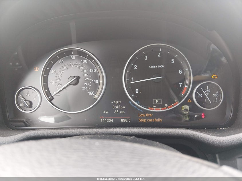 2013 BMW X3 VIN 5UXWX9C58D0A27083 IAAI salvage auction — FRONT END, Salvage Title, sold $1,600 on 2026-07-30 (photo 7)