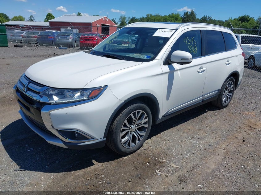 2018 Mitsubishi Outlander VIN JA4AZ3A37JZ049756 IAAI salvage auction — REAR END, Clear (Virginia), sold $2,150 on 2026-07-09 (photo 2)