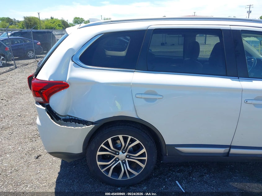 2018 Mitsubishi Outlander VIN JA4AZ3A37JZ049756 IAAI salvage auction — REAR END, Clear (Virginia), sold $2,150 on 2026-07-09 (photo 6)