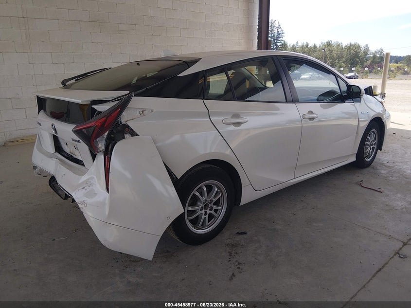 2017 Toyota Prius VIN JTDKARFU7H3049243 IAAI salvage auction — FRONT & REAR, Bill Of Sale (Washington), sold $3,150 on 2026-07-15 (photo 4)