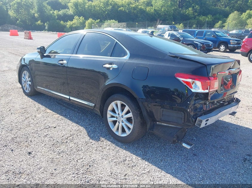2011 Lexus Es 350 VIN JTHBK1EG4B2436306 IAAI salvage auction — REAR END, Salvage (Illinois), sold $825 on 2026-08-02 (photo 3)