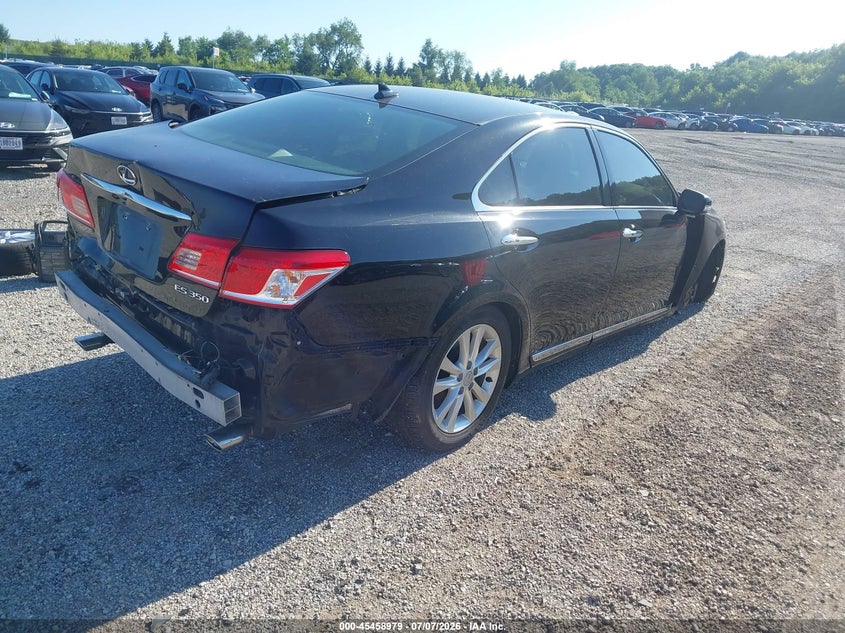 2011 Lexus Es 350 VIN JTHBK1EG4B2436306 IAAI salvage auction — REAR END, Salvage (Illinois), sold $825 on 2026-08-02 (photo 4)
