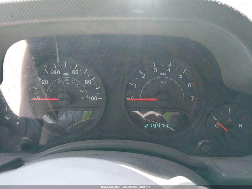 2007 Jeep Wrangler unlimited VIN 1J4GA39147L154805 IAAI salvage auction — LEFT FRONT, Salvage (Kansas), sold $75 on 2026-07-23 (photo 7)