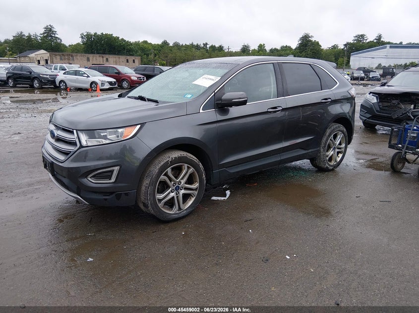2018 Ford Edge VIN 2FMPK4K83JBC33014 IAAI salvage auction — NORMAL WEAR, Original (New Hampshire), sold $1,575 on 2026-07-18 (photo 2)