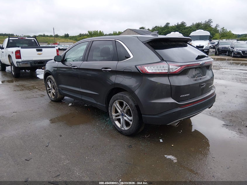 2018 Ford Edge VIN 2FMPK4K83JBC33014 IAAI salvage auction — NORMAL WEAR, Original (New Hampshire), sold $1,575 on 2026-07-18 (photo 3)