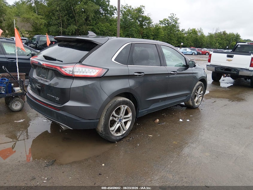 2018 Ford Edge VIN 2FMPK4K83JBC33014 IAAI salvage auction — NORMAL WEAR, Original (New Hampshire), sold $1,575 on 2026-07-18 (photo 4)