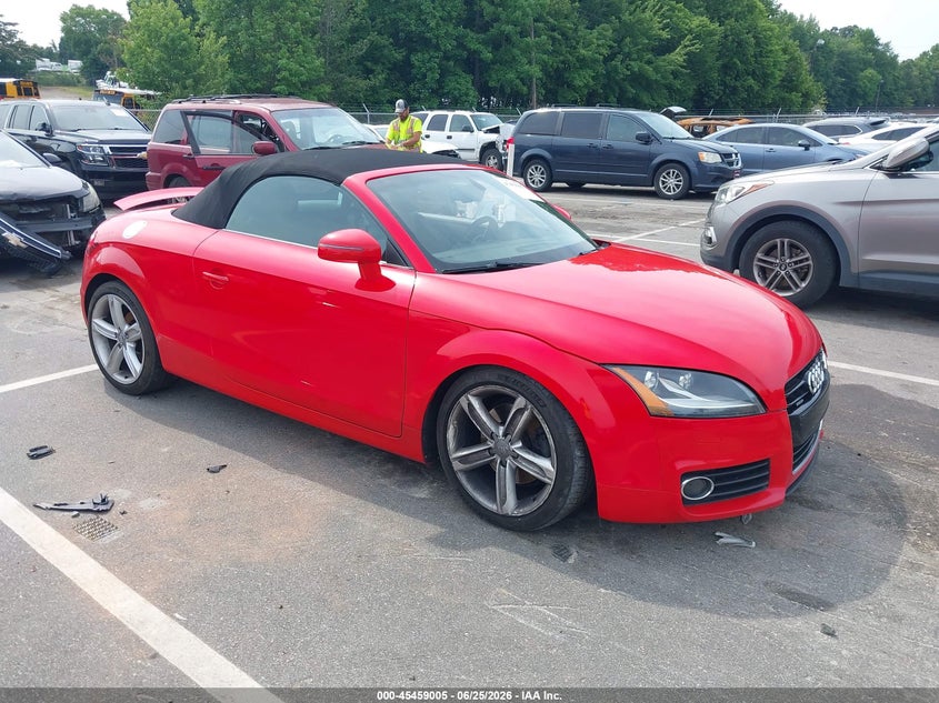2012 Audi Tt VIN TRU4FAFK6C1020045 IAAI salvage auction — SUSPENSION, Salvage (North Carolina), sold $2,100 on 2026-07-30 (photo 1)
