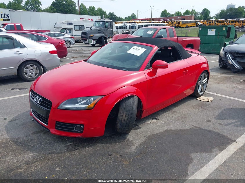 2012 Audi Tt VIN TRU4FAFK6C1020045 IAAI salvage auction — SUSPENSION, Salvage (North Carolina), sold $2,100 on 2026-07-30 (photo 2)
