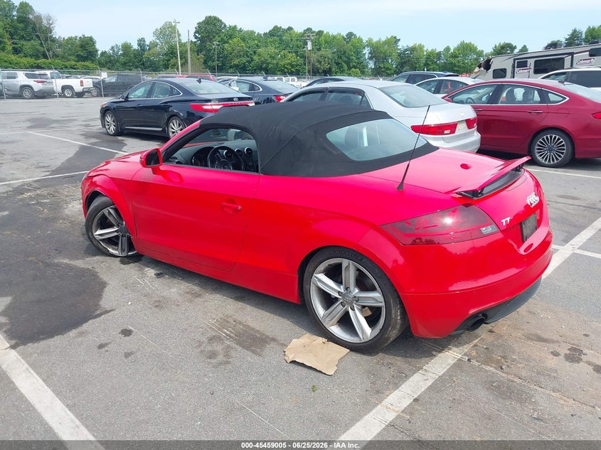2012 Audi Tt VIN TRU4FAFK6C1020045 IAAI salvage auction — SUSPENSION, Salvage (North Carolina), sold $2,100 on 2026-07-30 (photo 3)