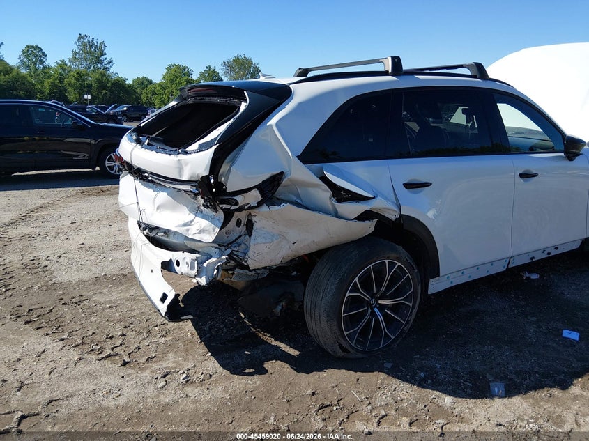 2025 Mazda Cx-70 VIN JM3KJEHA7S1105221 IAAI salvage auction — FRONT & REAR, Salvage Title, sold $12,100 on 2026-09-01 (photo 6)
