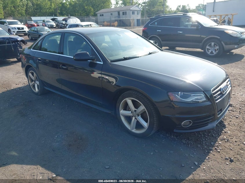2012 Audi A4 VIN WAUHFAFL2CA116367 IAAI salvage auction — NORMAL WEAR, Clear (Pennsylvania), sold $875 on 2026-07-07 (photo 1)