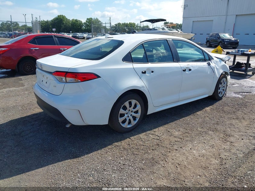 2025 Toyota Corolla VIN 5YFB4MDE8SP297912 IAAI salvage auction — FRONT END, Clear (Michigan), sold $5,850 on 2026-07-22 (photo 4)