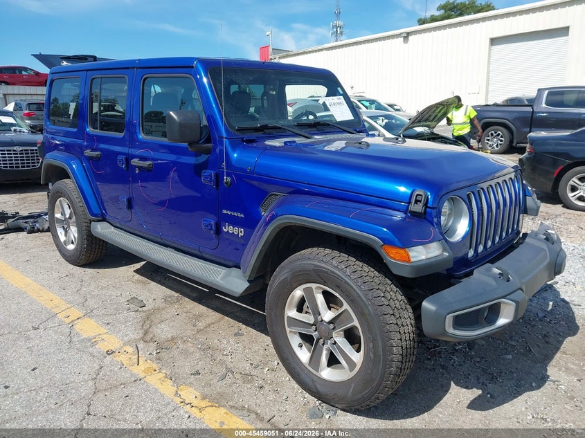 2018 Jeep Wrangler / VIN 1C4HJXEN2JW314888 IAAI salvage auction — REAR END, Salvage (Georgia), sold $8,900 on 2026-07-29 (photo 1)