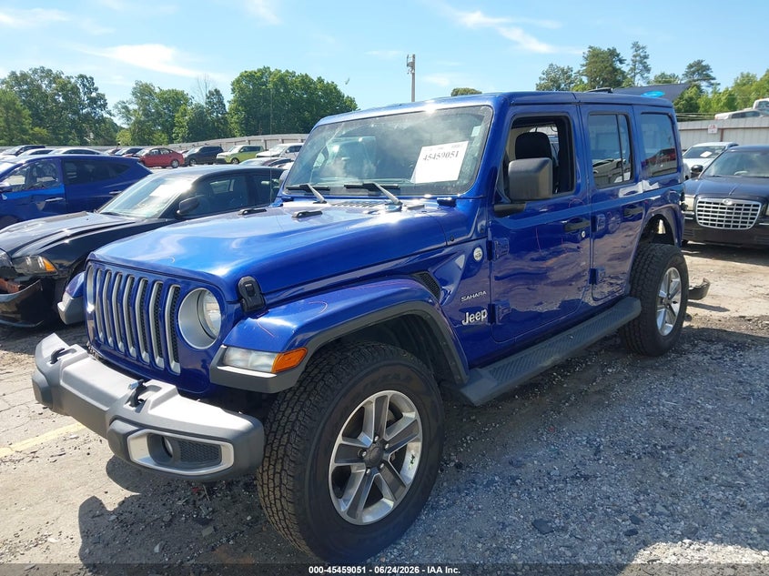 2018 Jeep Wrangler / VIN 1C4HJXEN2JW314888 IAAI salvage auction — REAR END, Salvage (Georgia), sold $8,900 on 2026-07-29 (photo 2)