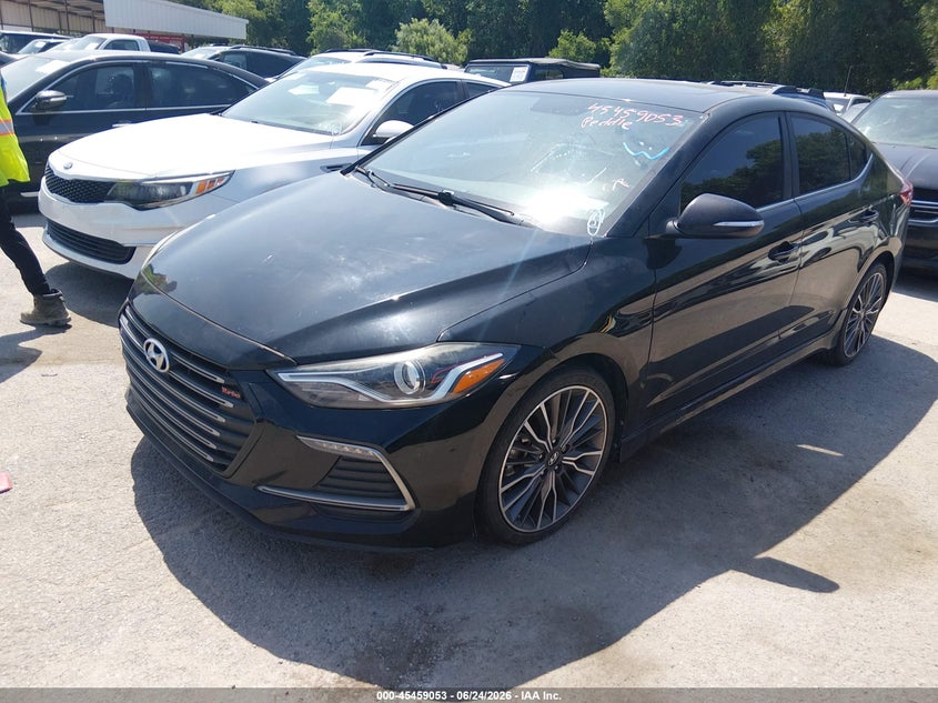 2018 Hyundai Elantra VIN KMHD04LB3JU724826 IAAI salvage auction — NORMAL WEAR, Original (Texas), sold $3,650 on 2026-07-29 (photo 2)