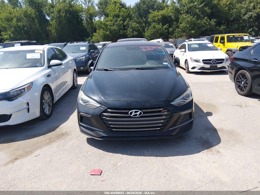2018 Hyundai Elantra VIN KMHD04LB3JU724826 IAAI salvage auction — NORMAL WEAR, Original (Texas), sold $3,650 on 2026-07-29 (photo 6)