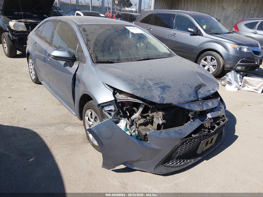 2020 Toyota Corolla VIN 5YFEPRAE7LP073862 IAAI salvage auction — FRONT END, Salvage (California), sold $4,150 on 2026-07-08 (photo 1)